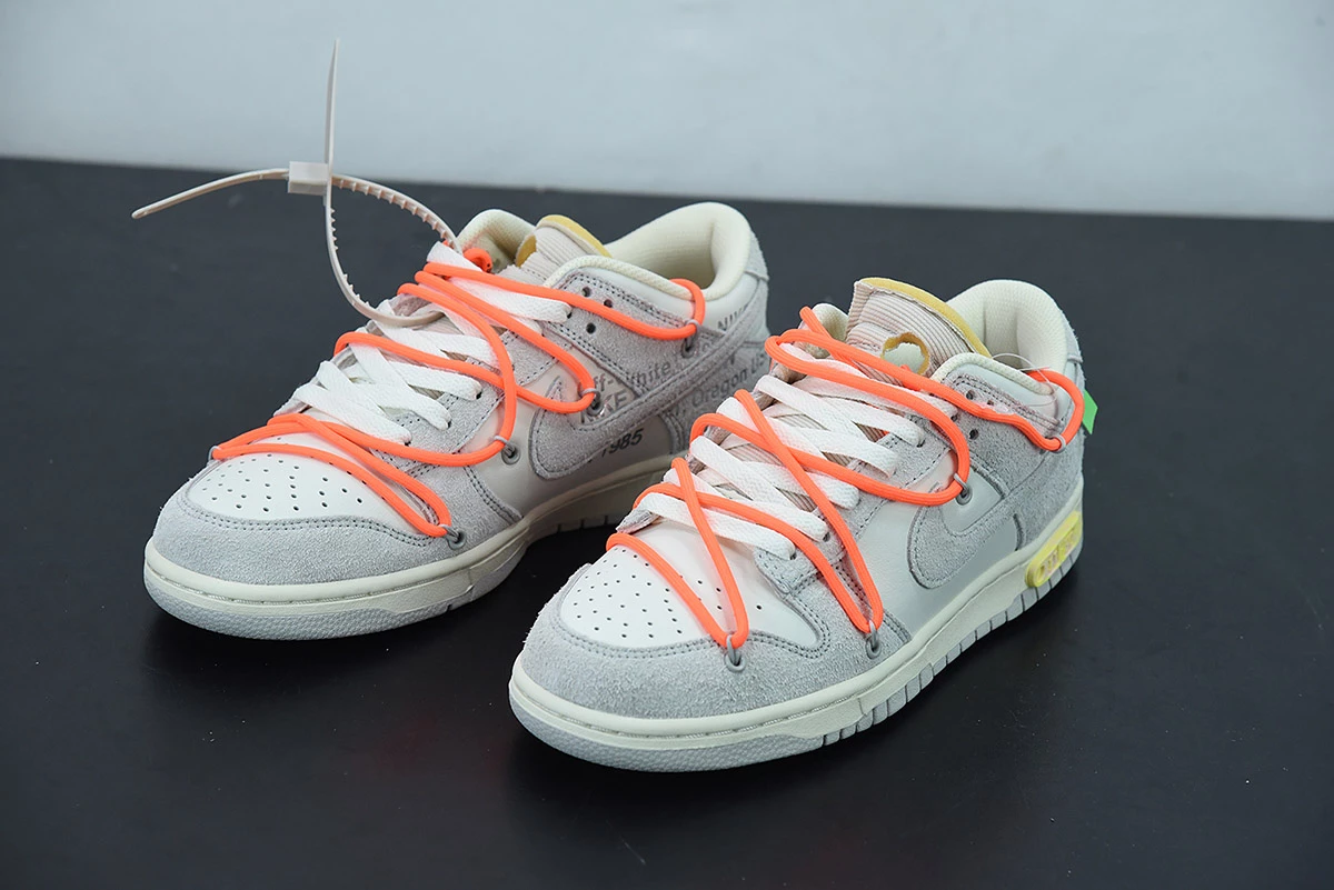 Fit Sporting Goods Off-White X Nike Dunk Low “11 Of 50” Sail/Neutral Grey For Sale - Image 6