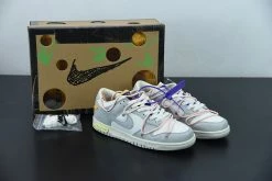 Fit Sporting Goods Off-White X Nike Dunk Low “24 Of 50” Sail/Neutral Grey/Washed Coral For Sale
