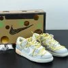 Fit Sporting Goods Off-White X Nike Dunk Low “29 Of 50” Sail/Grey/Yellow For Sale