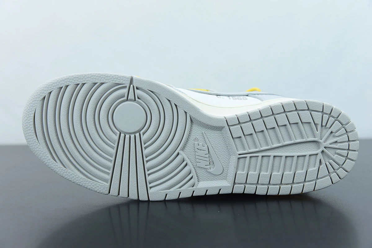 Fit Sporting Goods Off-White X Nike Dunk Low β29 Of 50β Sail/Grey/Yellow For Sale - Image 8