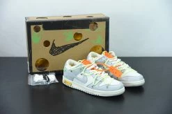Fit Sporting Goods Off-White X Nike Dunk Low “31 Of 50” Sail/Grey/Orange DJ0950-116 For Sale