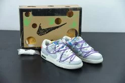 Fit Sporting Goods Off-White X Nike Dunk Low “47 Of 50” Sail/Neutral Grey For Sale