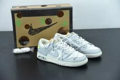 Fit Sporting Goods Off-White X Nike Dunk Low “49 Of 50” Sail/Neutral Grey/White For Sale