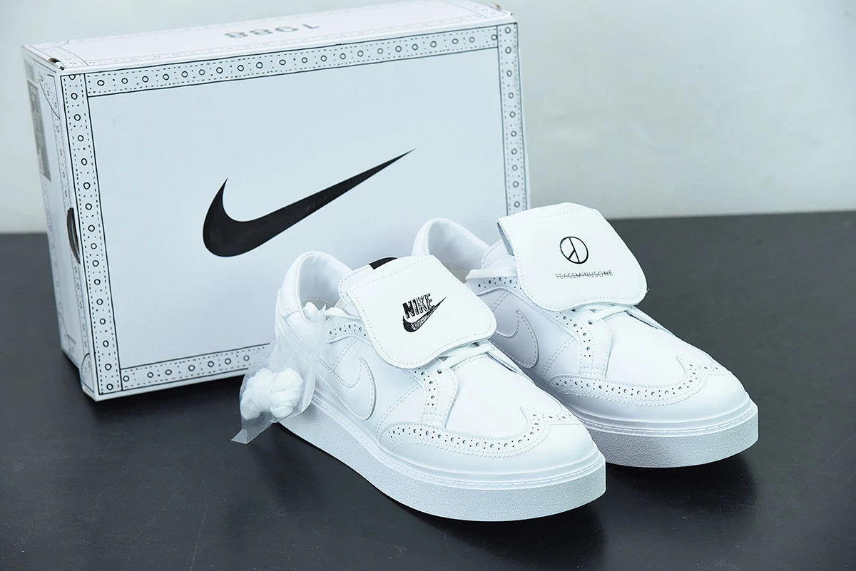 Fit Sporting Goods Peaceminusone X Nike Kwondo 1 Triple White DH2482-100 For Sale