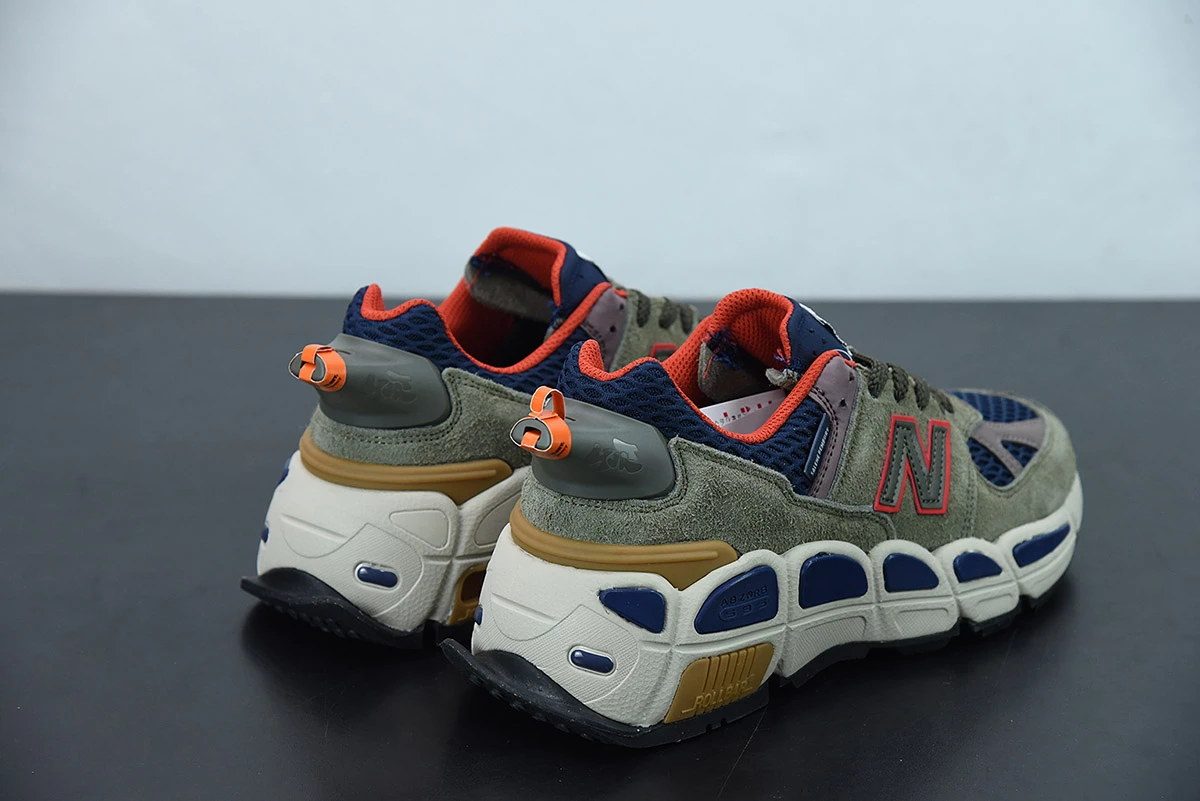 Fit Sporting Goods Salehe Bembury X New Balance 574 “Yurt” Team Forest Green/Burgundy For Sale - Image 6