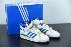 Fit Sporting Goods Adidas Forum ’84 Hi Cloud White/Bold Blue FY7793 For Sale