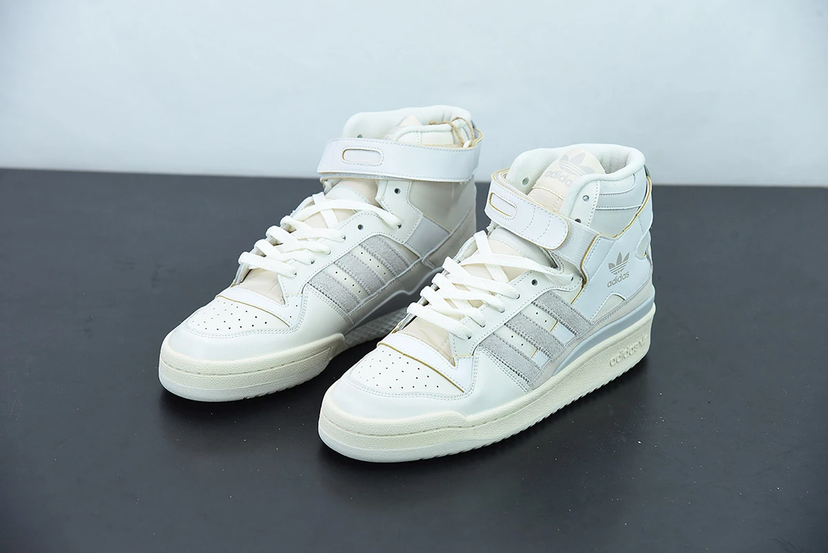 Fit Sporting Goods Adidas Forum 84 High Grey One/Orbit Grey/White FY4576 For Sale - Image 6