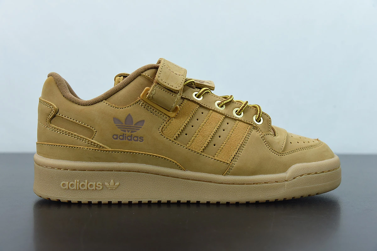 Fit Sporting Goods Atmos X Adidas Forum Low “Wheat” GX3953 For Sale - Image 2