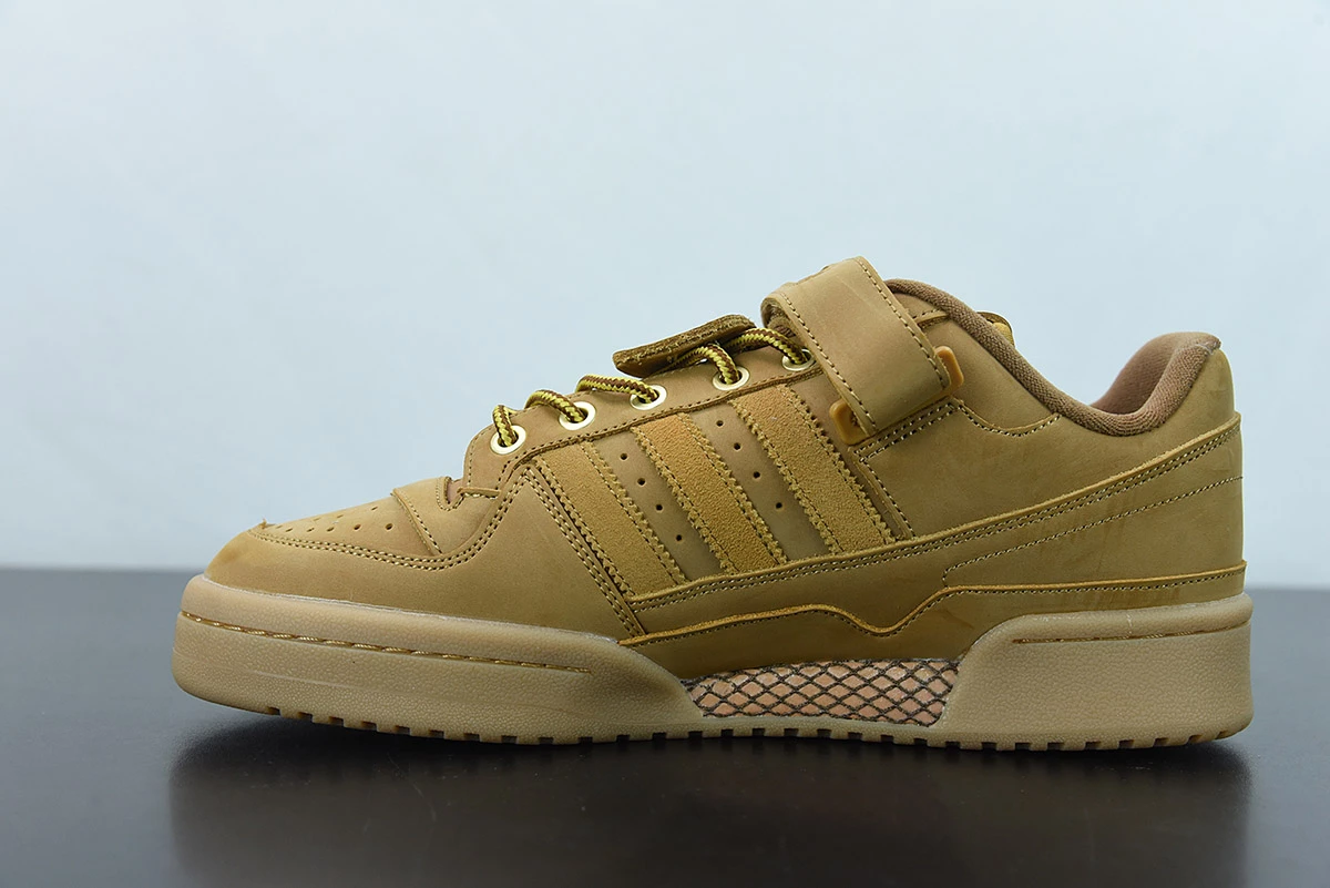 Fit Sporting Goods Atmos X Adidas Forum Low “Wheat” GX3953 For Sale - Image 3