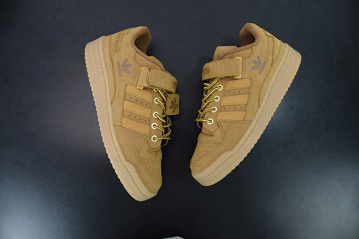 Fit Sporting Goods Atmos X Adidas Forum Low “Wheat” GX3953 For Sale - Image 4