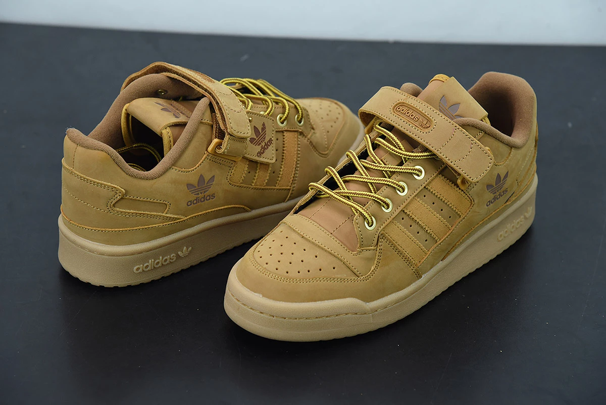 Fit Sporting Goods Atmos X Adidas Forum Low “Wheat” GX3953 For Sale - Image 5